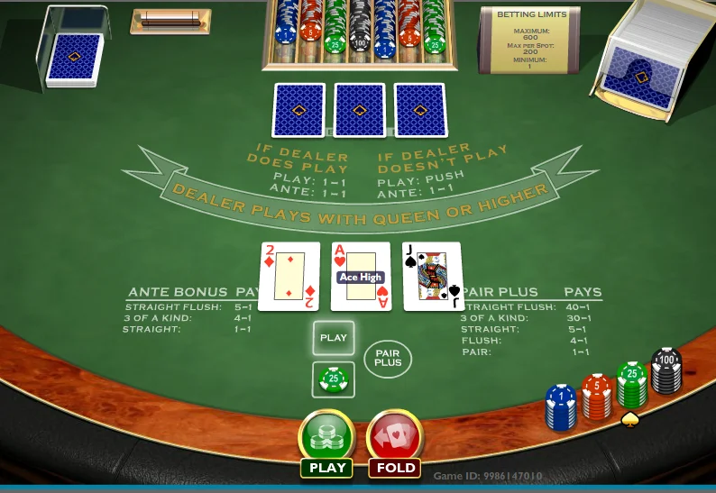 Poker red